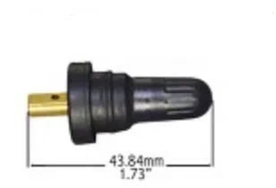 930-20010 – REVOLUTION Tire Pressure Monitoring System - TPMS Sensor Service Kit, Without Sensor Black Rubber Body/ A...